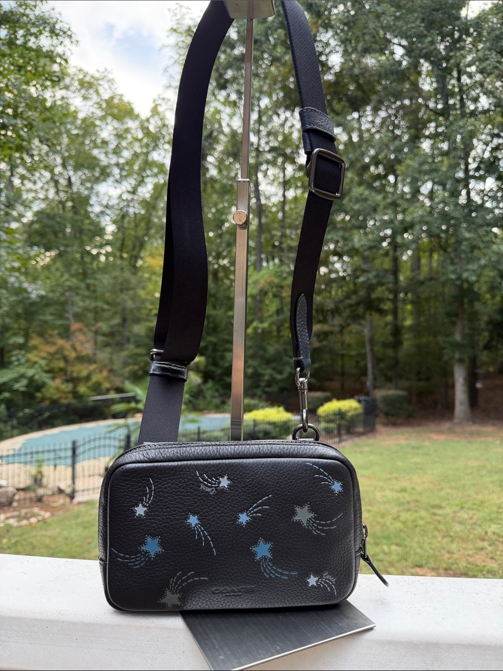 Coach NWT Shooting Star Carrier Phone Crossbody